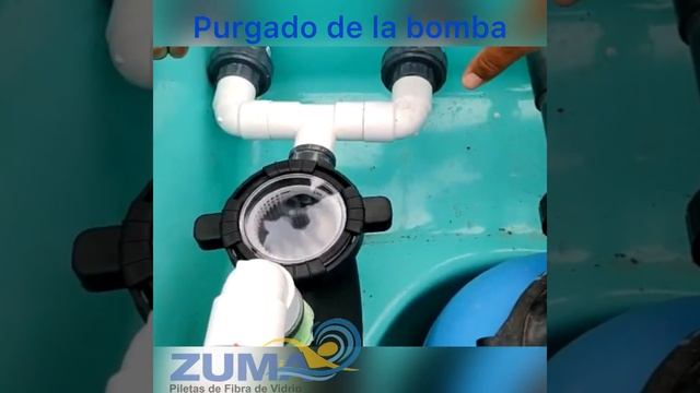 PURGADO DE LA BOMBA AUTOCEBANTE EN SISTEMA DE FILTRADO FIJO EN PILETAS DE FIBRA DE VIDRIO смотреть онлайн