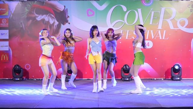 240316 Aisequeline cover LE SSERAFIM - Blue Flame +Smart @ Cover Dance Festival 2024 смотреть онлайн