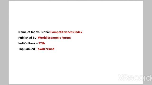 IMPORTANT INDIA'S RANK IN VARIOUS INDEXS 2020 смотреть онлайн
