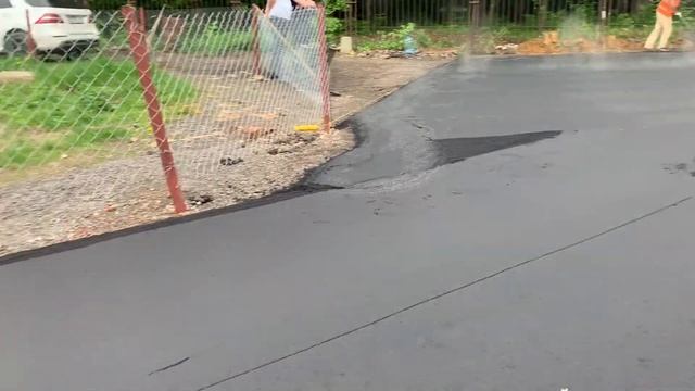 Асфальтирование дорог д. Жабкино смотреть онлайн