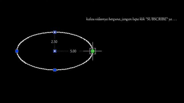 Menggambar Ellipse di Auto CAD. PART 4 смотреть онлайн