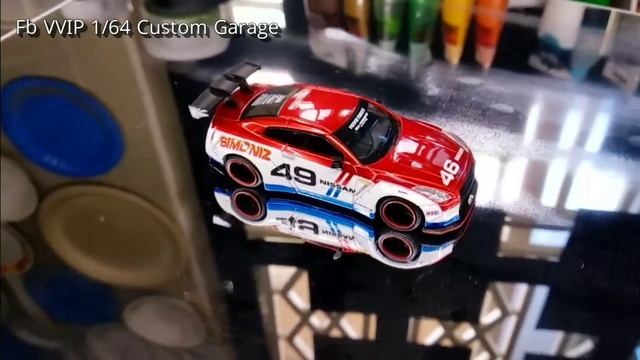 Custom 1/64 Mini GT Gtr r35 LBWK Bre 49 смотреть онлайн