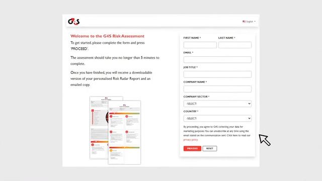 G4S Online Risk Assessment смотреть онлайн