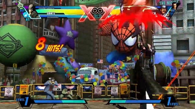UMVC3: Team Spiral Combo Video смотреть онлайн
