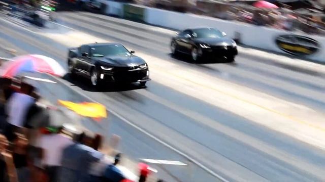 Camaro Zl1 vs Audi TTRS | Arrancones Tepabril смотреть онлайн