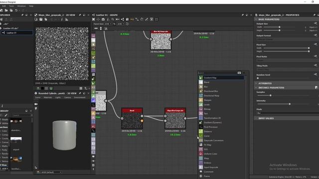 Create leather material in substance designer смотреть онлайн