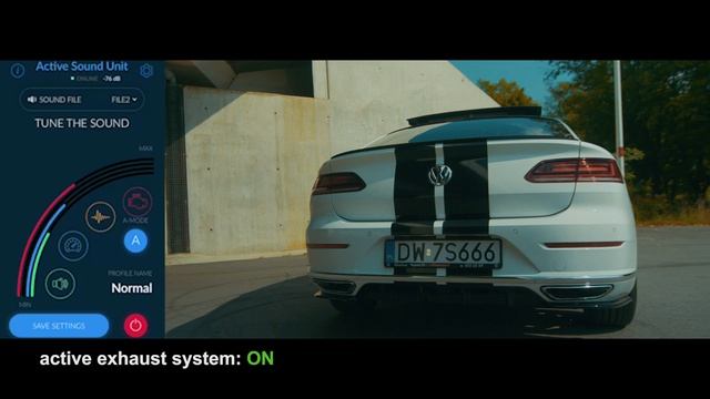 Aktywny Wydech W Volkswagen Arteon - BMG Tuning