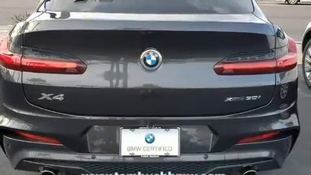 2019 BMW X4 xDrive30i in Jacksonville, FL 32225 смотреть онлайн