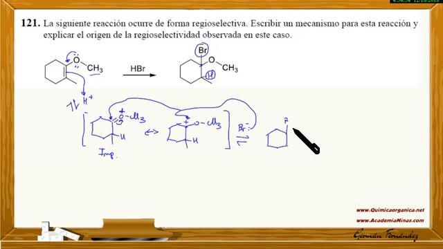 Reacciones Alquenos | Éter alquil vinílico con HBr смотреть онлайн
