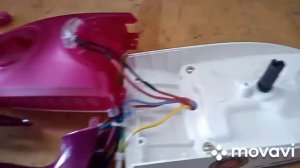 Разборка и ремонт утюга Redmond 2400w.