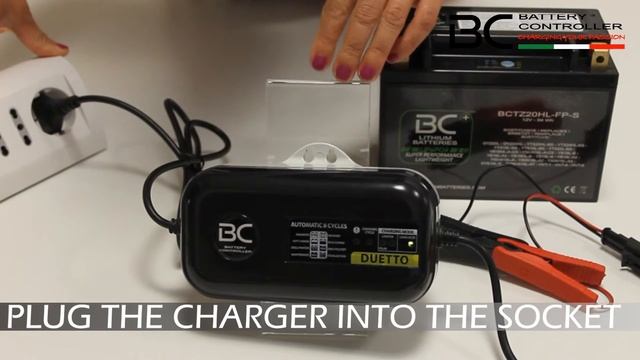 BC Duetto - Universal smart charger for 12V lead/acid and lithium batteries смотреть онлайн