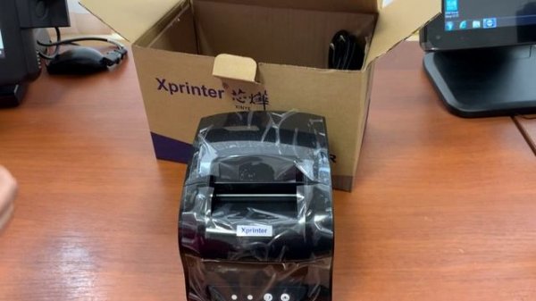 Распаковка Xprinter XP-365B