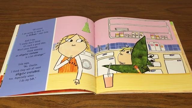 But I Am an Alligator (A Charlie & Lola story) Kids book read aloud смотреть онлайн