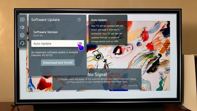 LG C1/C2 Smart TV: How To Enable and Disable Automatic Updates смотреть онлайн