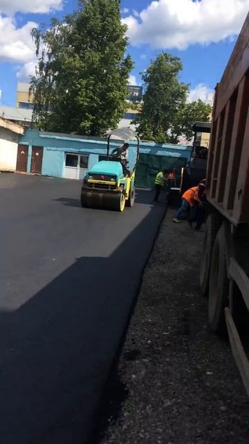 Укладка асфальта смотреть онлайн