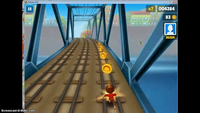Играй со мной! Subway Surfes)Реекоорд 30 000 км смотреть онлайн