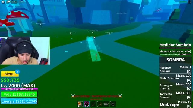 MELHOR COMBO de SHADOW pra INICIANTES no PVP do Blox Fruits 🔥😱 смотреть онлайн