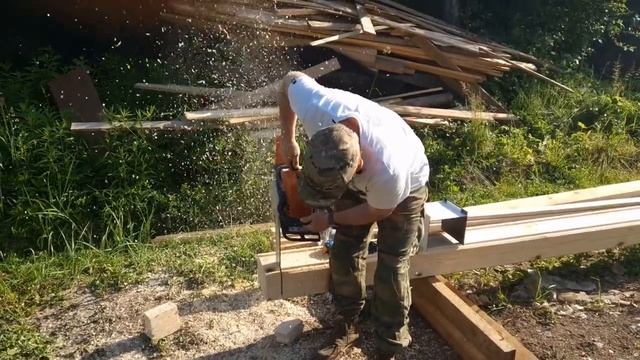 Тёплый угол на брусе. Как сделать быстро, качественно и КРАСИВО!!! смотреть онлайн