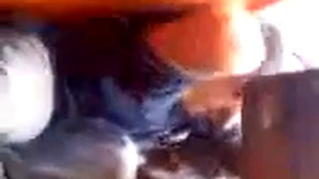 Cody Theriot stuck inside engine compartment of excavator смотреть онлайн