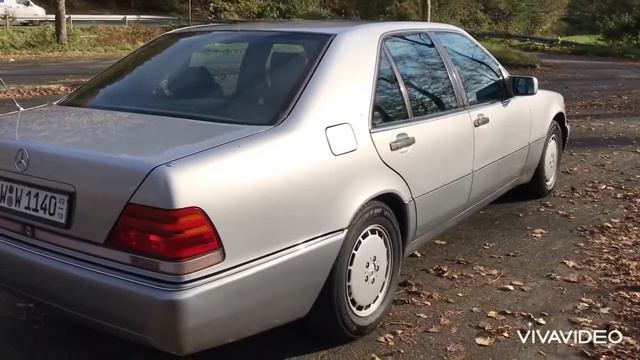 Mercedes-Benz 400 SE S Klasse W 140 mit V 8 Motor von 1993 смотреть онлайн