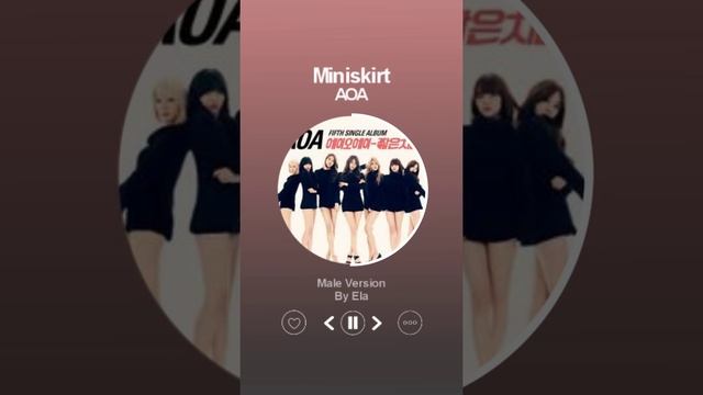 [MALE VERSION] AOA - Miniskirt смотреть онлайн