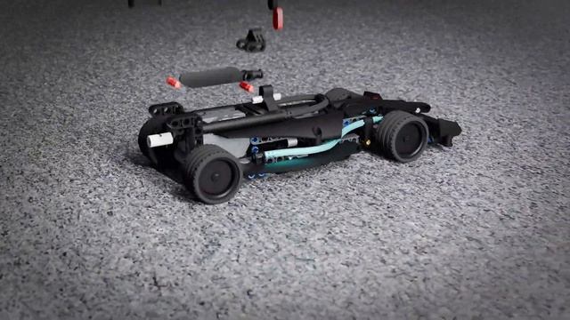 LEGO 42165 Mercedes AMG F1 W14 animation смотреть онлайн