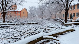 Снежный шторм валит деревья, лавины сходят в горах. Сибирь и Урал оказались в эпицентре стихии