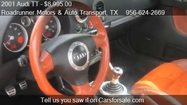 2001 Audi TT Roadster Quattro - for sale in McAllen, TX 7850 смотреть онлайн