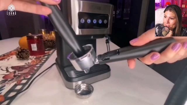 ICUIRE Espresso Machine with Milk Frother, 20 Bar Pump Pressure Coffee Machine, 1.5L/50oz REVIEW смотреть онлайн