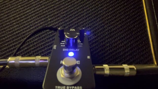 5/14/2023 M-Vave Dig Delay digital delay pedal смотреть онлайн