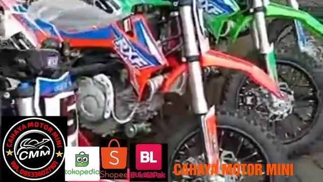 Motor mini 4 tak 50cc RXF metik смотреть онлайн