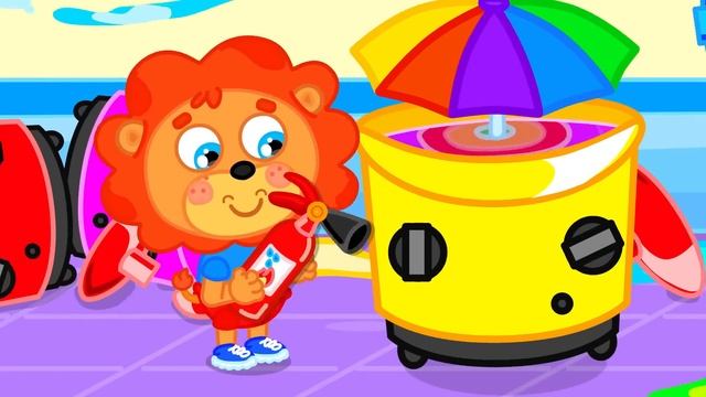 Маша и Леопольд. Цветные сосиски- Мультик для детей - Lion Family на русском смотреть онлайн