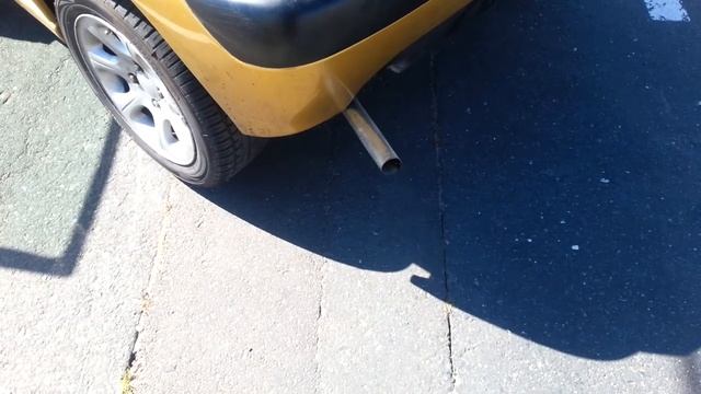 Citroen Saxo 1.6 8v Exhaust Full homemade system no cat | Tonino racing смотреть онлайн