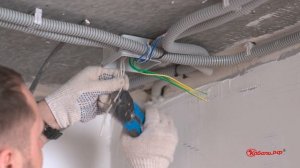 Монтаж в розеточной распредкоробке. Электромонтаж в частном доме. Электрика в доме.