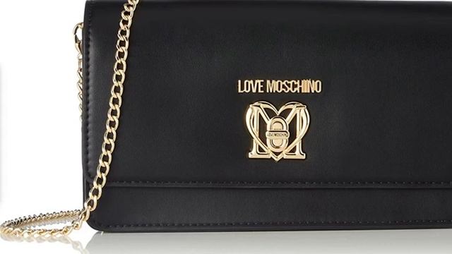 Love Moschino Women's Jc4393pp0fko0000 Shoulder Bag, Black, One Size смотреть онлайн