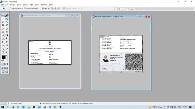 How To Make Vaccine Certificate To Smart Card || Vaccine Certificate Ko ID Card Me Kaise Banaye. смотреть онлайн