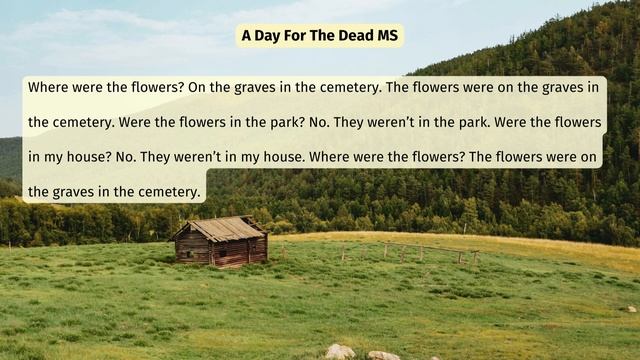 Effortless English - Day of the Dead - Mini story смотреть онлайн