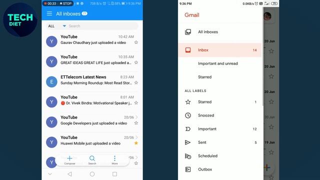 How to Use Gmail in Huawei HONOR 9X Pro & Huawei p40 смотреть онлайн