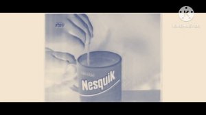 старая реклама Nesquik на разных эффектах
