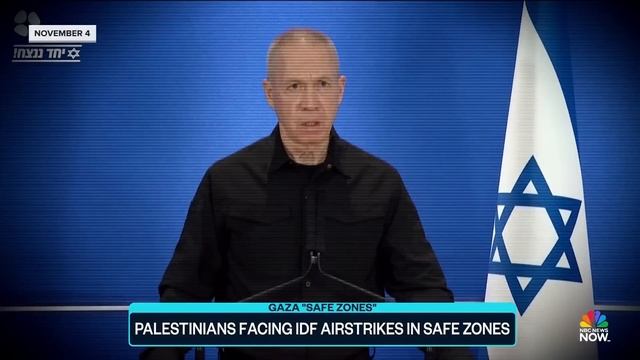 Israeli airstrikes hitting areas in Gaza that IDF designated as 'safe zones' смотреть онлайн