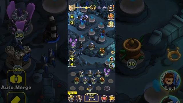 Mini War : Pocket Defense | Wave 191-200 смотреть онлайн