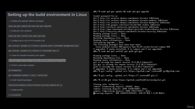 1.3. Setting up the build environment смотреть онлайн