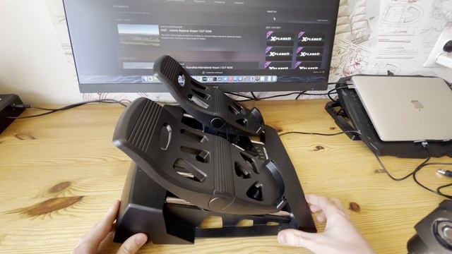 Самые доступные педали для авиасимулятора - Обзор Thrustmaster TFRP