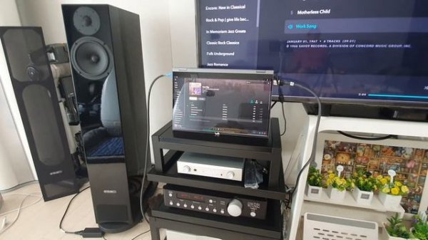 Nuprime DAC9X/Mark Levinson 38L/Thor/work song - grant green