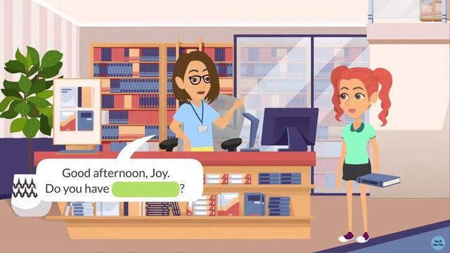 🟢 [TEST] Easy English Dialogue In A Library | Conversation In A Library | Borrow, Due Date,,