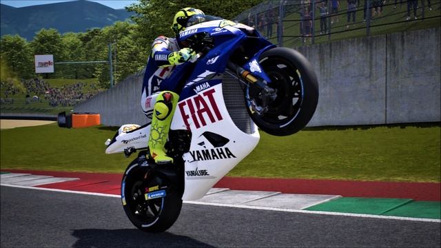Motogp 18 | V. Rossi #46 - Special FIAT Yamaha Graphic 2009 | Verison 1.0 | By R4DION смотреть онлайн