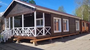 "Выставка дачных модульных домов и офис 2024. Общий обзор. Магазин бытовок. Мини дом"