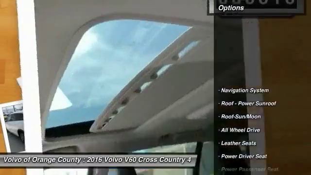 2016 Volvo V60 Cross Country Santa Ana CA G1013858 смотреть онлайн