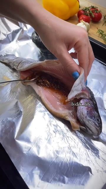 Форель в духовке