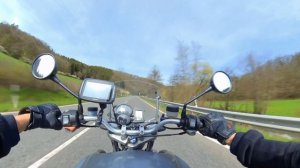 BMW R1200R | Roadtrip to the Nurburgring [Raw Onboard]